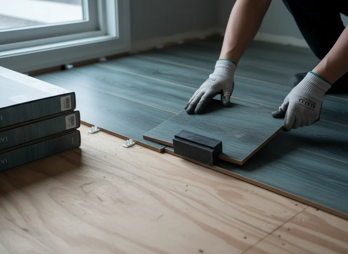 Luxury Vinyl Plank Installation company in Mizpah, MN